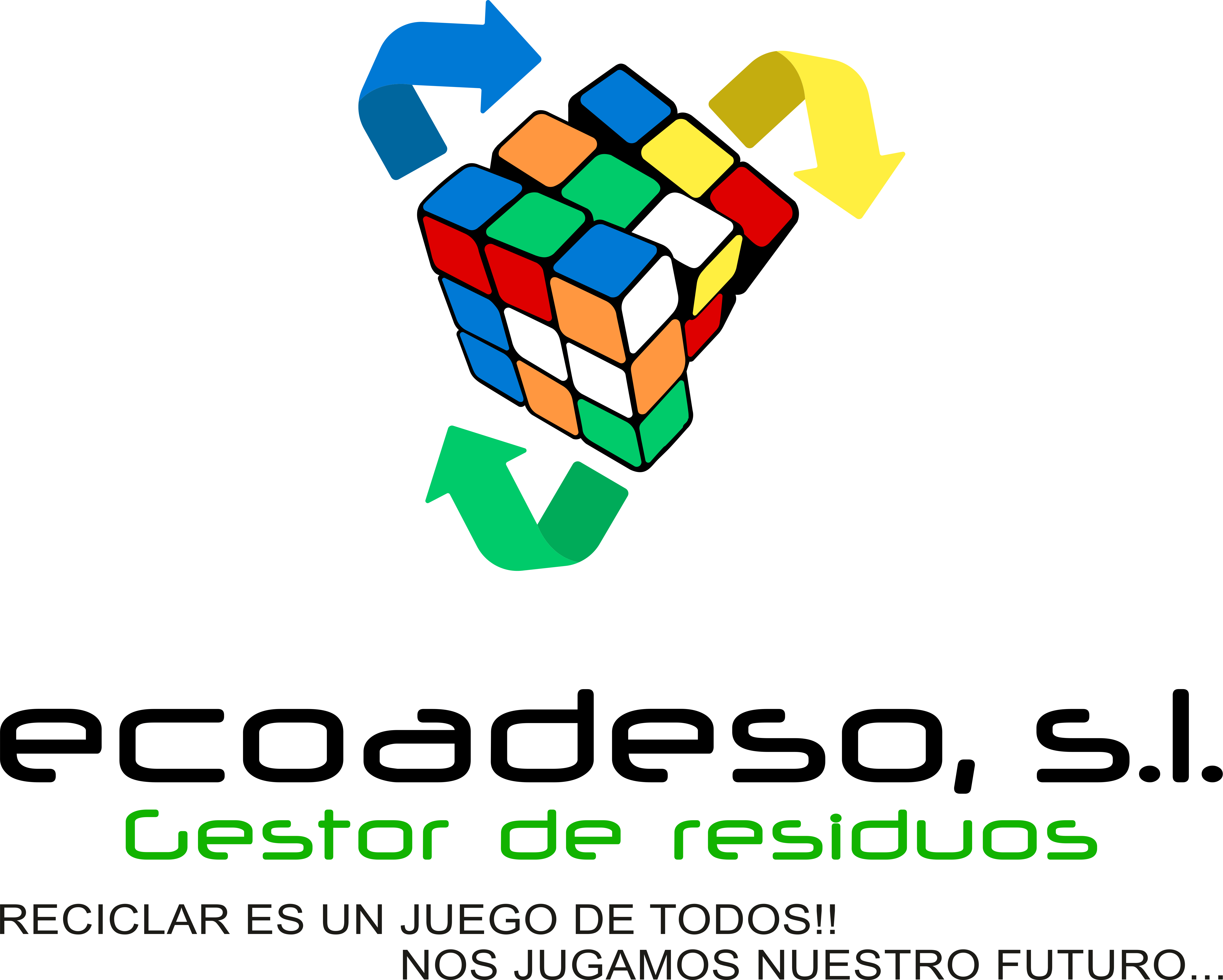 Logotipo de nuestro cliente Ecoadeso Gestor de Residuos